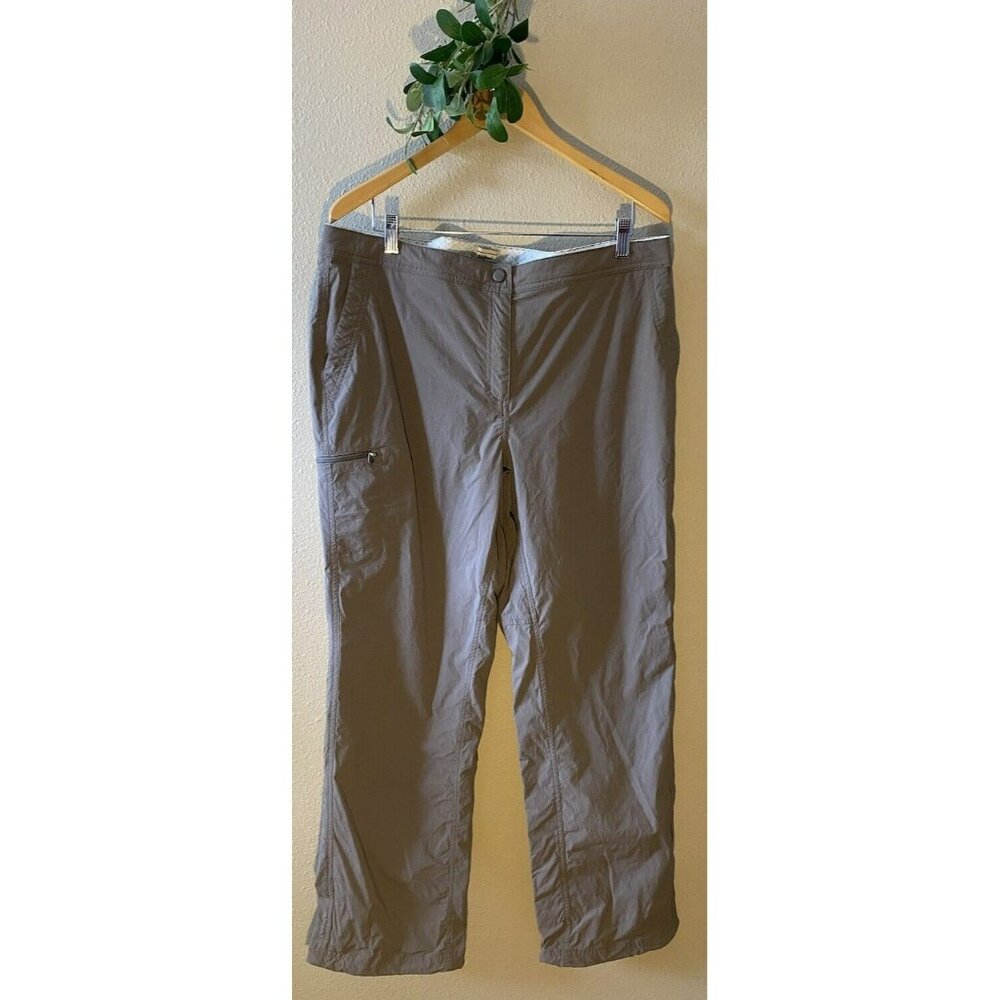 L.L. Bean Women's Straight Leg Pants in Taupe